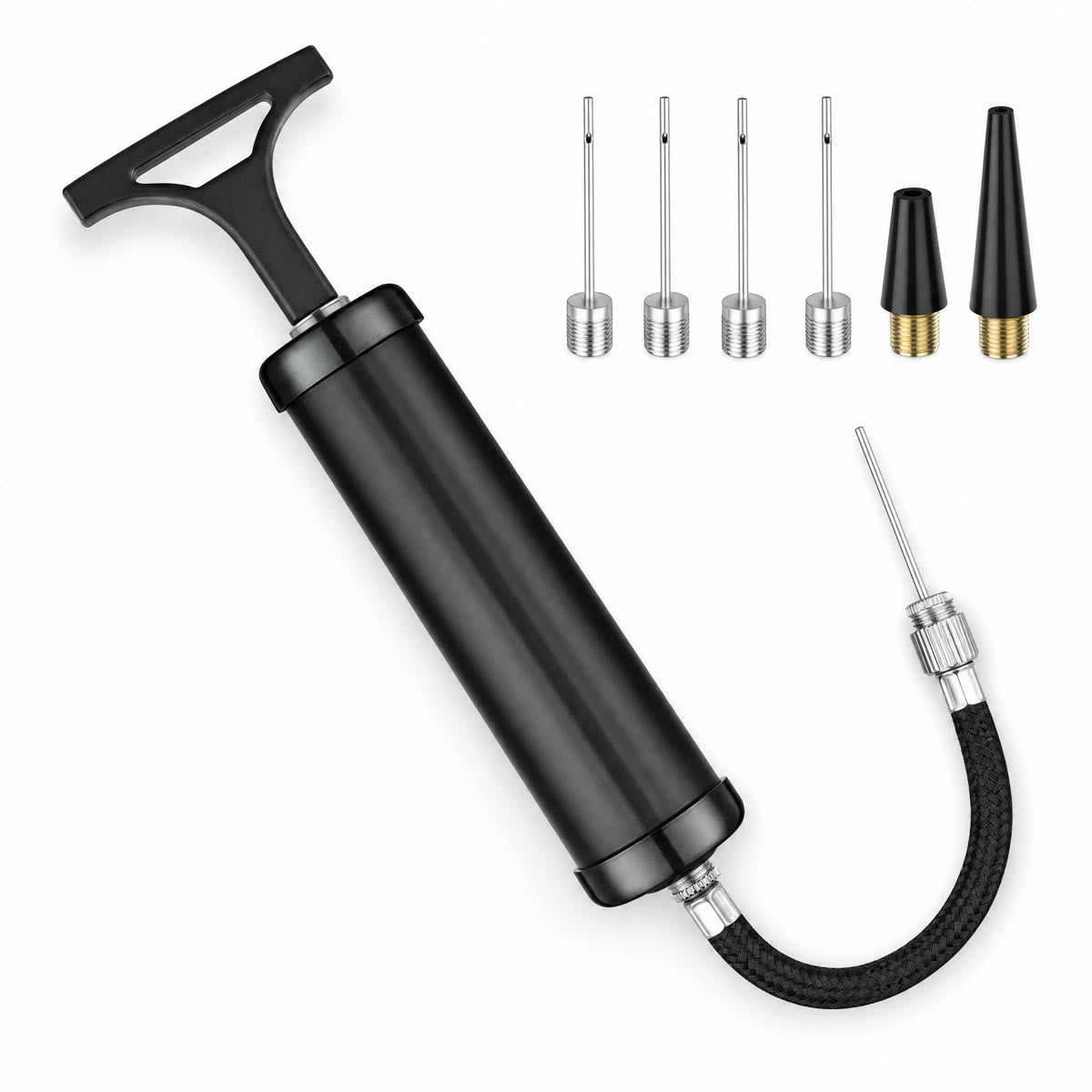 FootGlow ball pump with needles