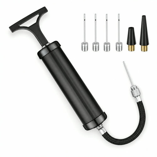 FootGlow ball pump with needles