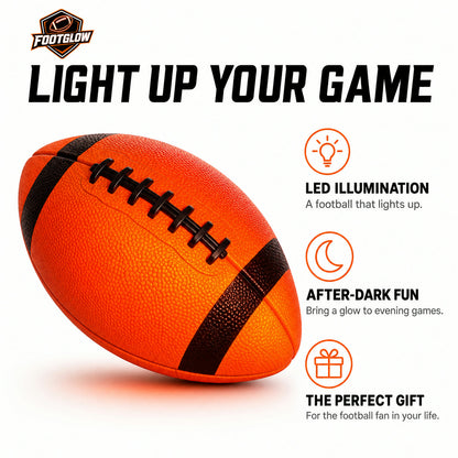 FootGlow LED football features